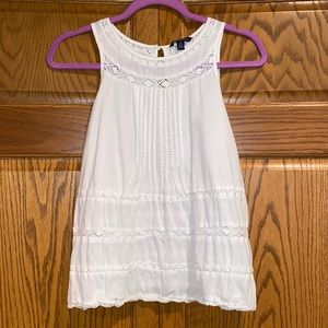 American Eagle White Tank